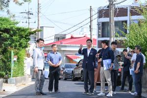 학교주변 통학로 안전 개선을 위한 현장 방문:3번째 이미지
