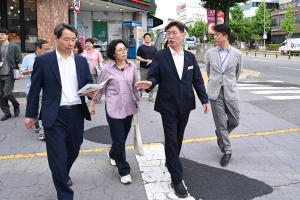 0시축제 행사 구간 사전 현장점검:5번째 이미지