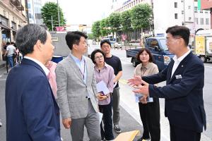 0시축제 행사 구간 사전 현장점검:6번째 이미지