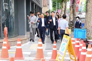 0시축제 행사 구간 사전 현장점검:7번째 이미지