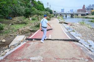 장마철 폭우피해 현장(문창교 주변):9번째 이미지