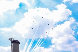 0시축제 블랙이글 비행단 연습비행:2번째 이미지