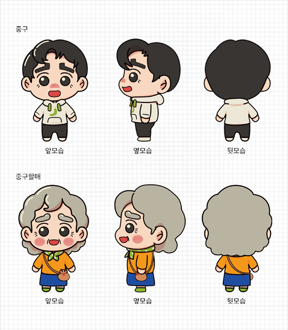 중구할매와 손자중구