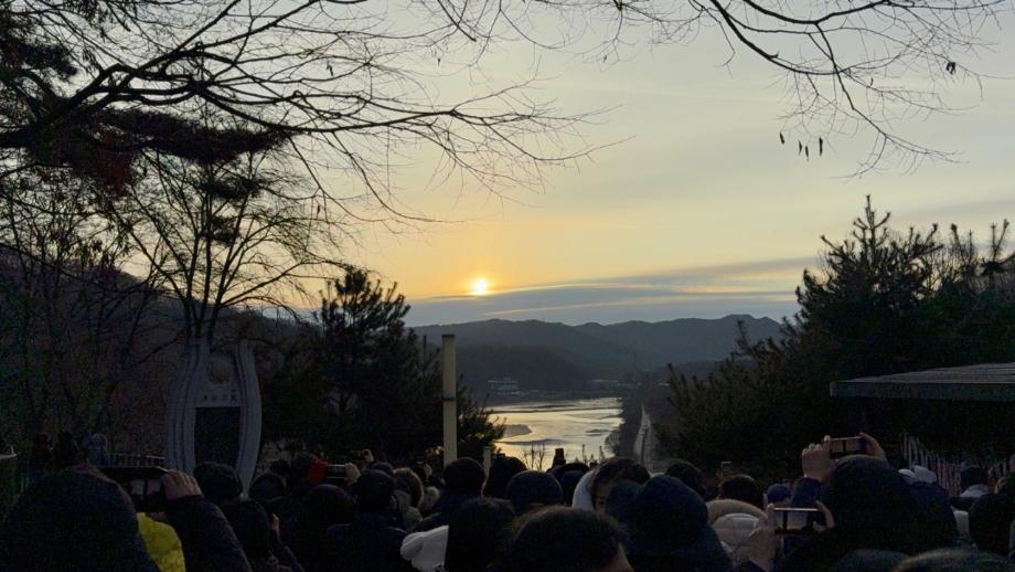 새해 일출 이미지