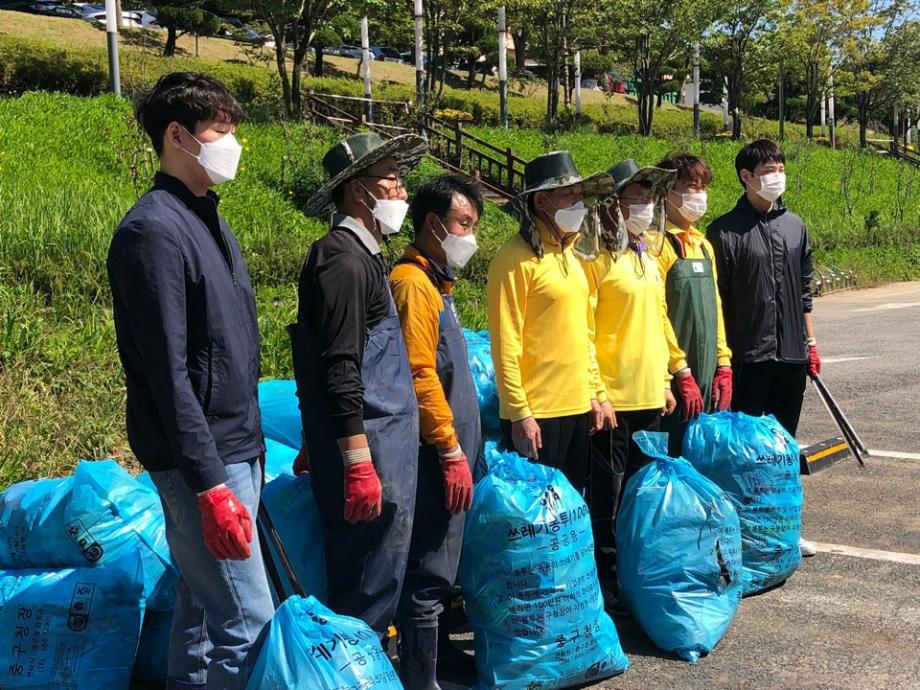 추석맞이 만성교 밑 정비 이미지