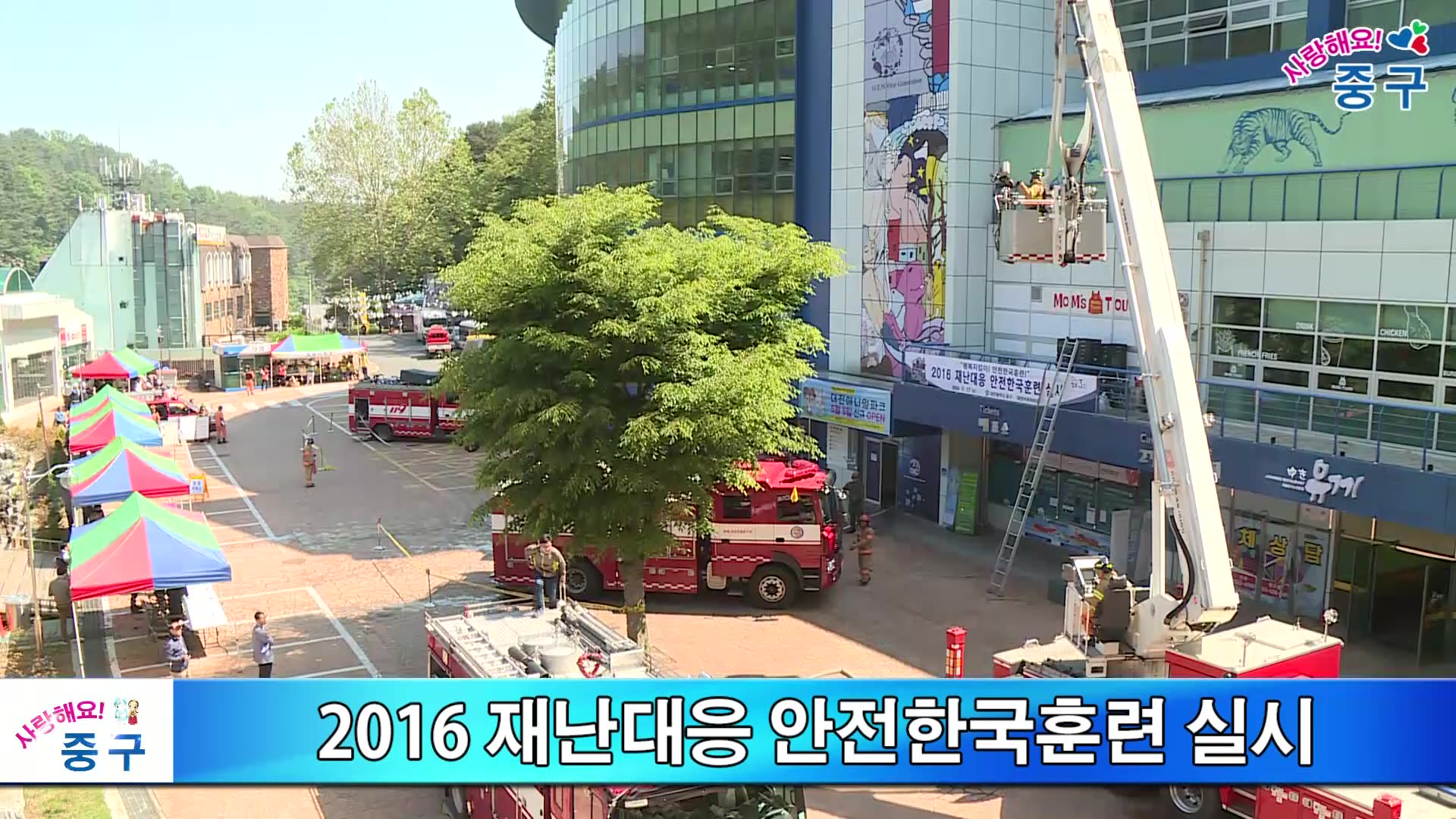 2016 재난대응 안전한국훈련 실시 이미지